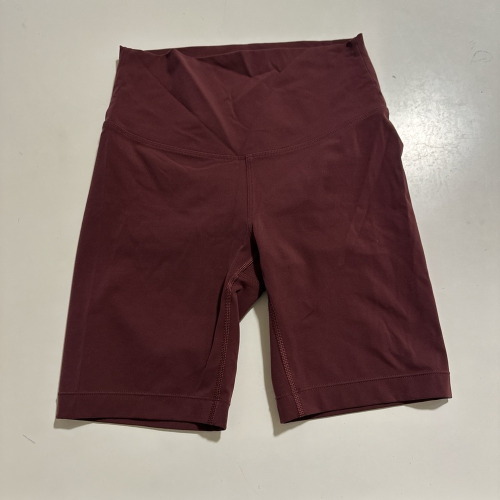 Women's OV Burgundy Shorts